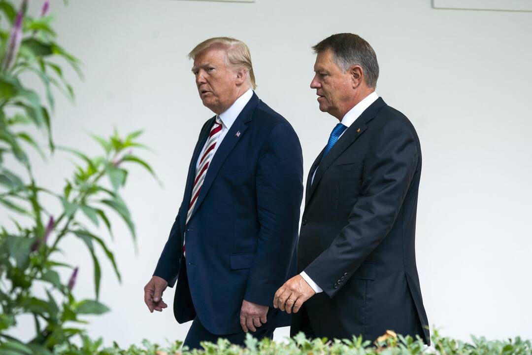 Donaldas Trumpas ir Klausas Iohannis
