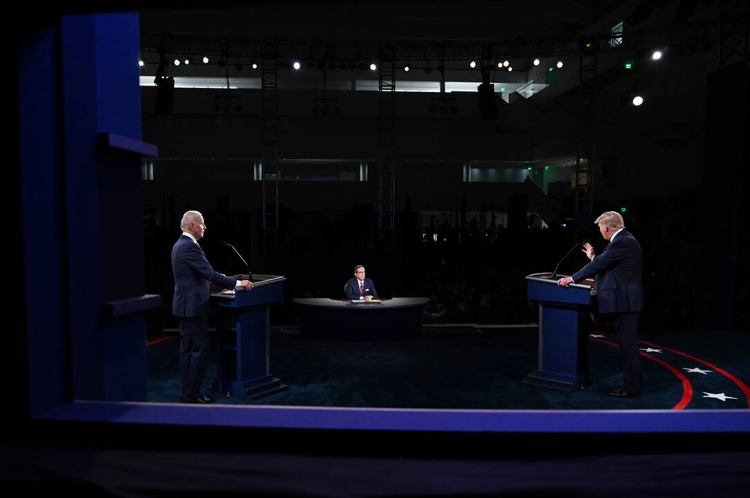 Joe Bidenas ir Donaldas Trumpas