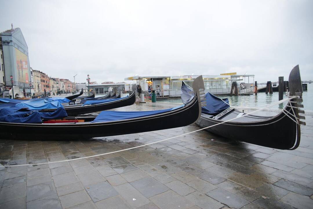 Veneciją užliejo potvynis