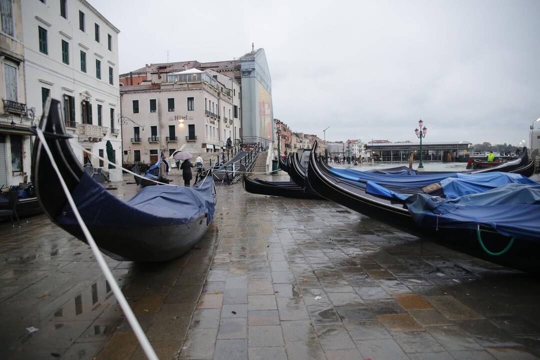 Veneciją užliejo potvynis