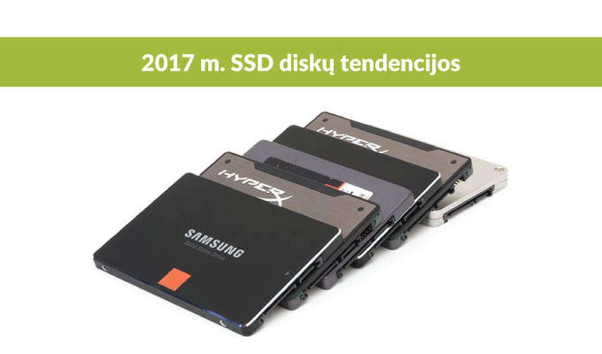 Pagrindinės SSD diskų tendencijos 