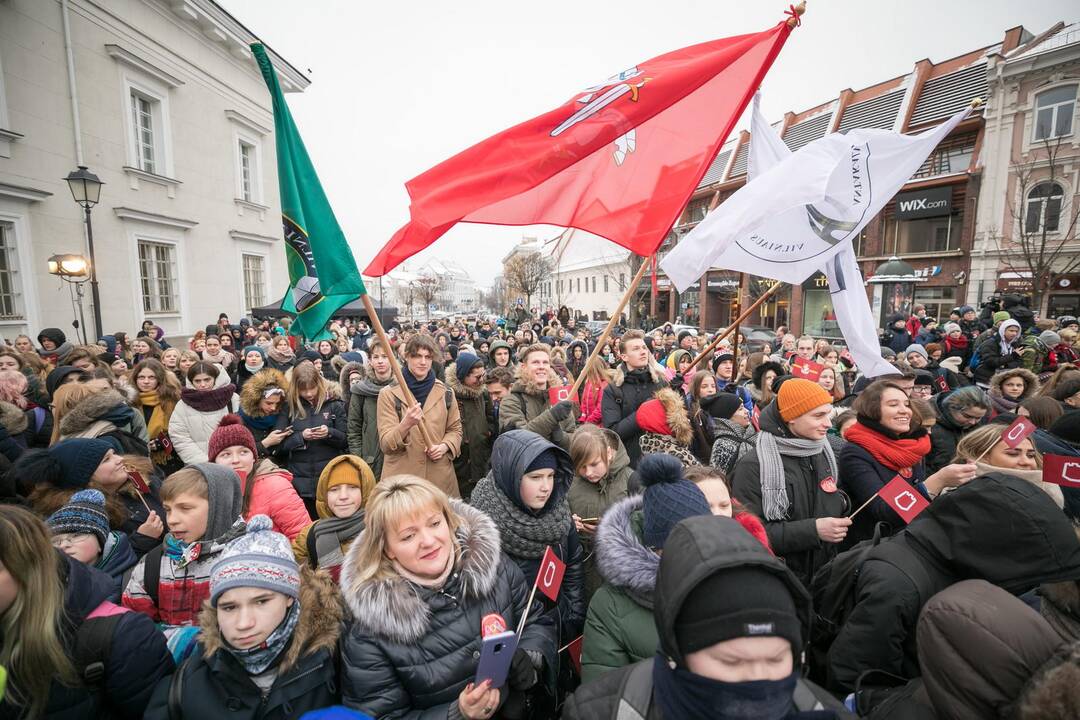 Vilnius švenčia 696-ąjį gimtadienį