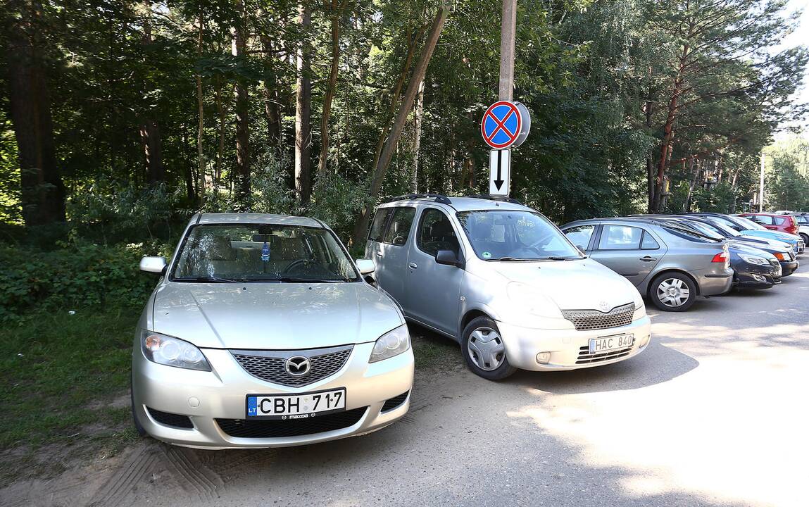 Policijos reidas prie Lampėdžio ežero