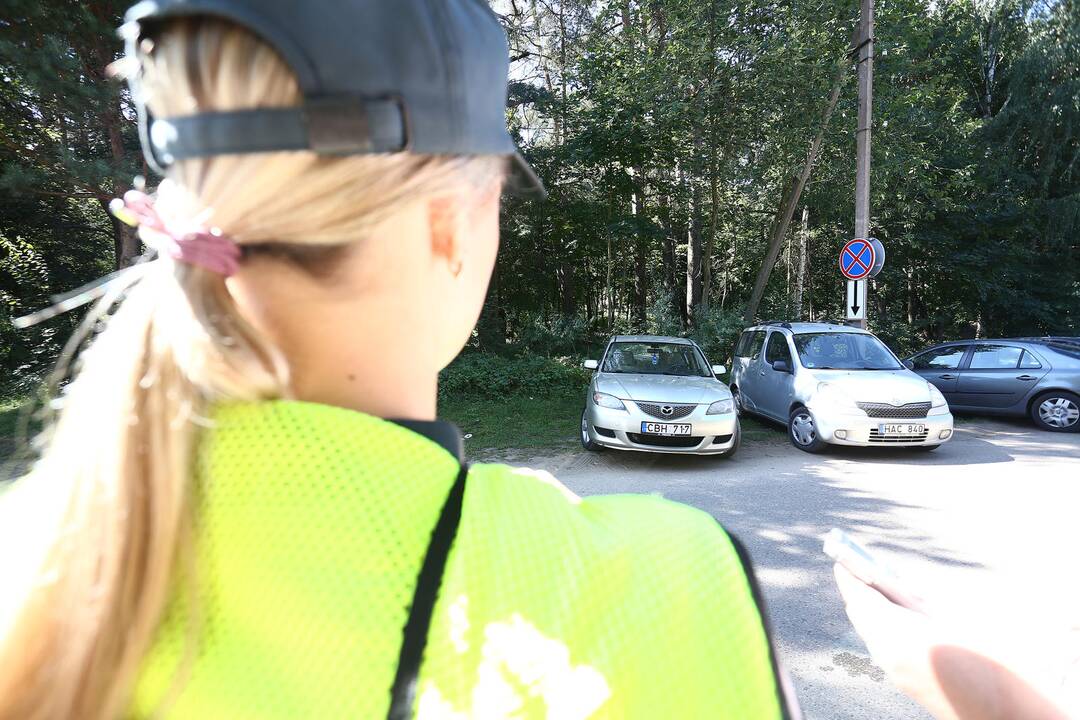 Policijos reidas prie Lampėdžio ežero