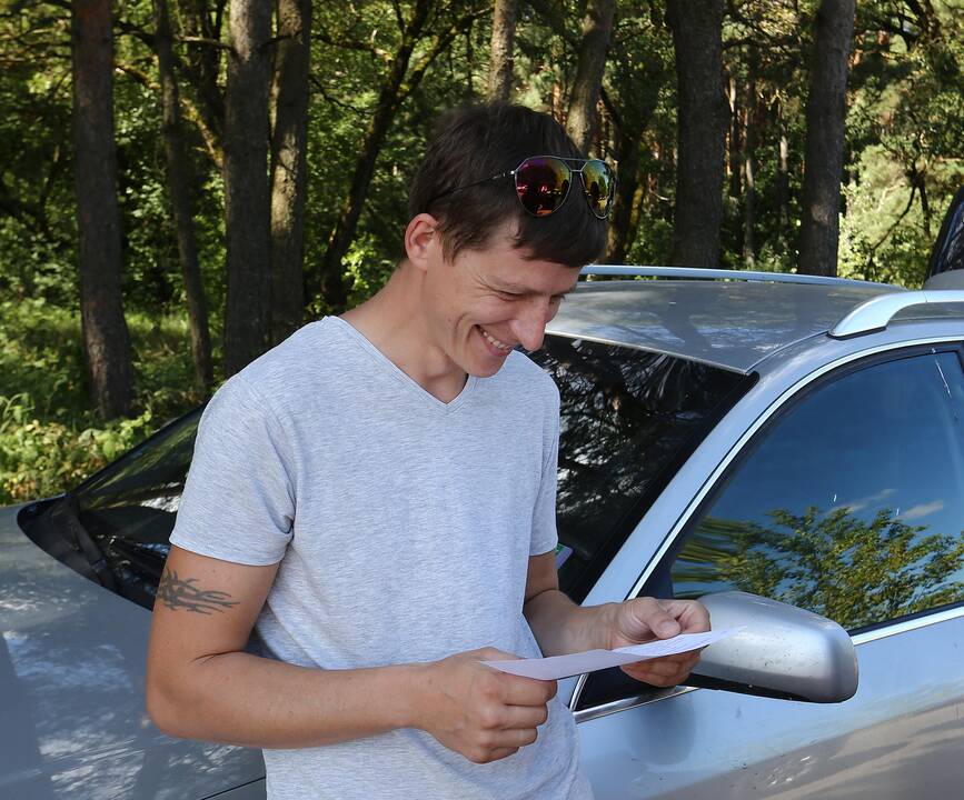 Policijos reidas prie Lampėdžio ežero