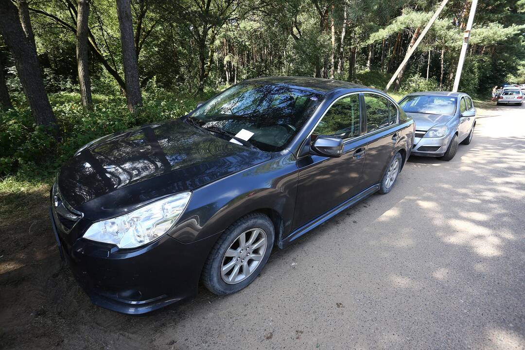 Policijos reidas prie Lampėdžio ežero