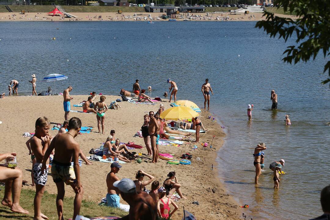 Policijos reidas prie Lampėdžio ežero