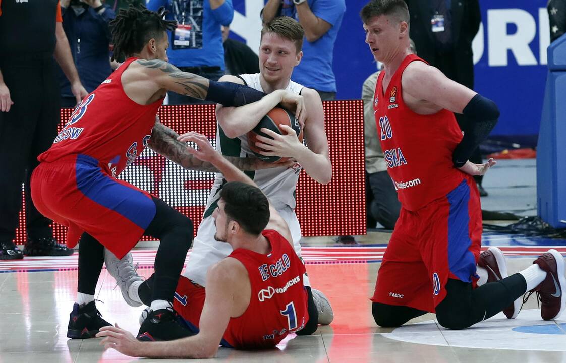 Eurolyga: CSKA - „Žalgiris“ 99:97