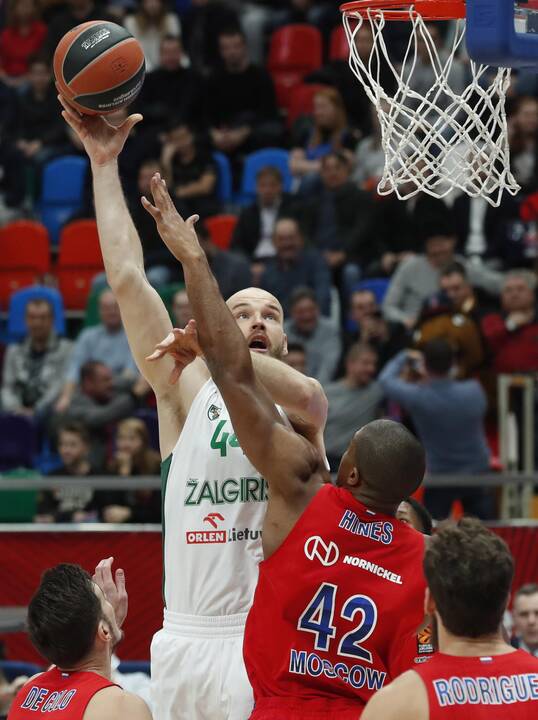 Eurolyga: CSKA - „Žalgiris“ 99:97
