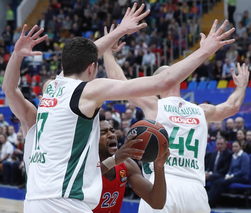 Eurolyga: CSKA - „Žalgiris“ 99:97