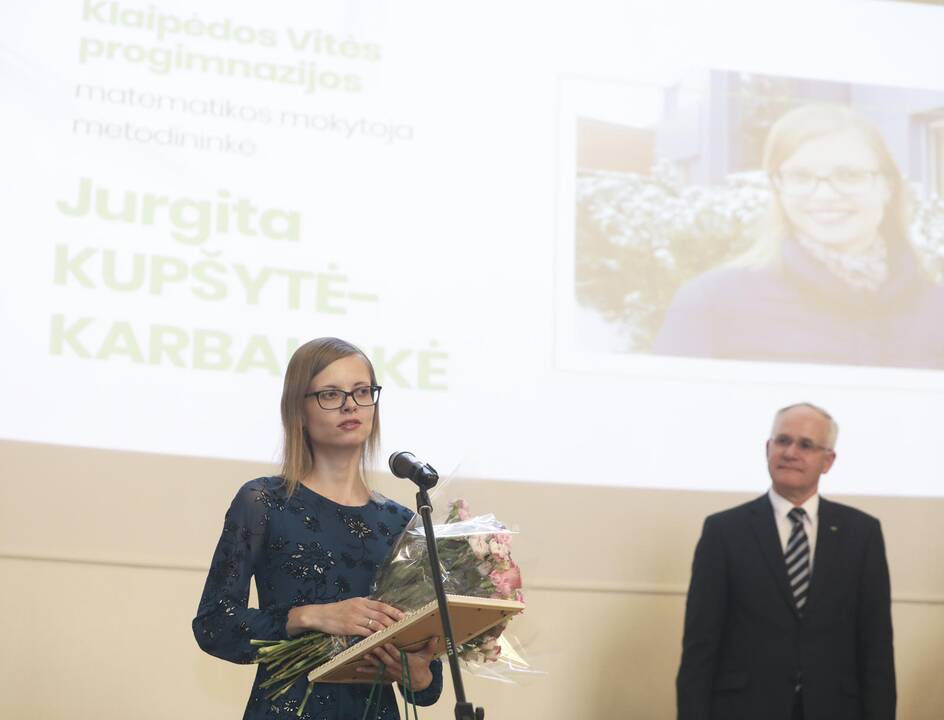 Įteiktos Metų mokytojo premijos