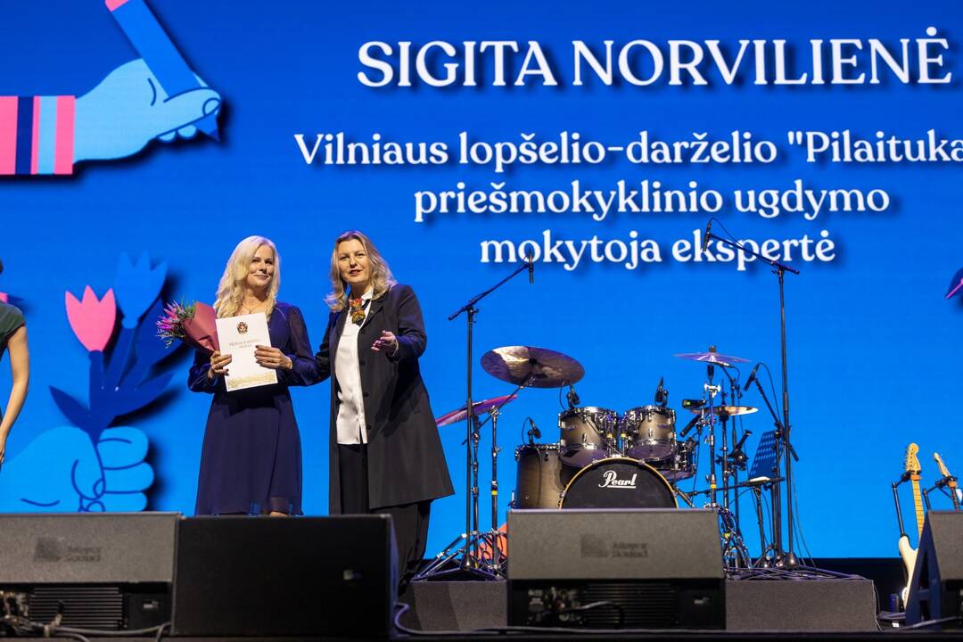 Vilniaus metų mokytojų apdovanojimai 