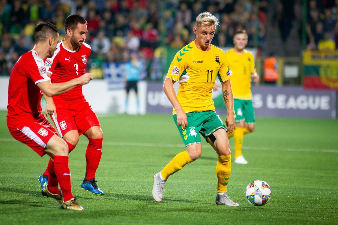 UEFA Tautų lyga: Lietuva - Serbija 0:1