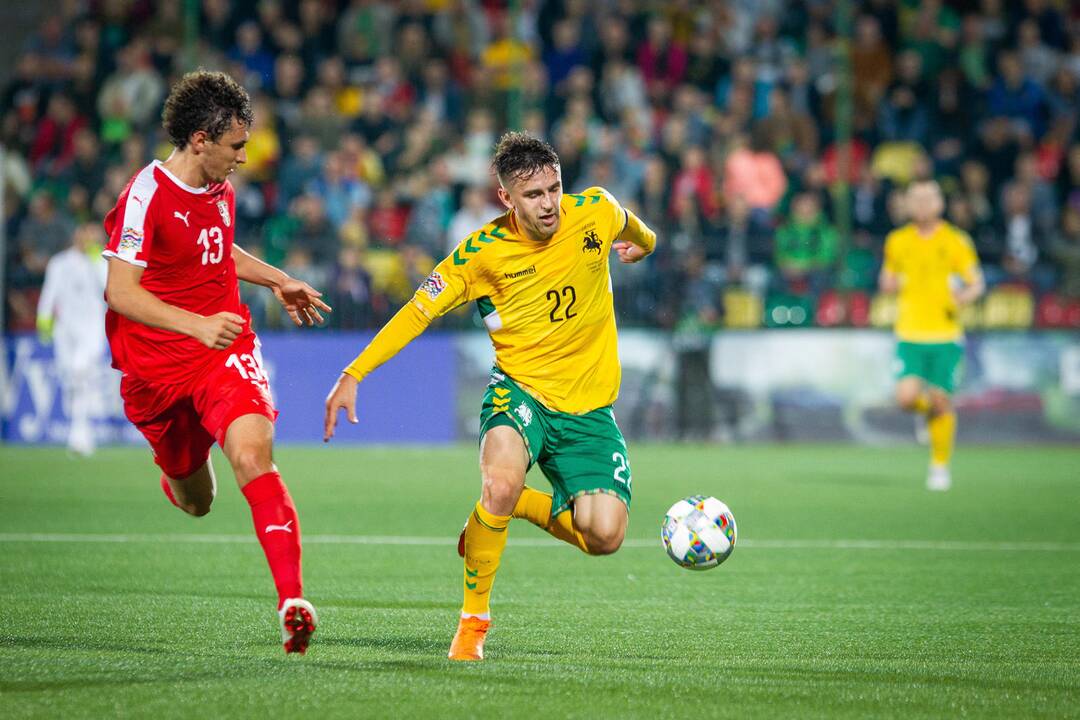 UEFA Tautų lyga: Lietuva - Serbija 0:1