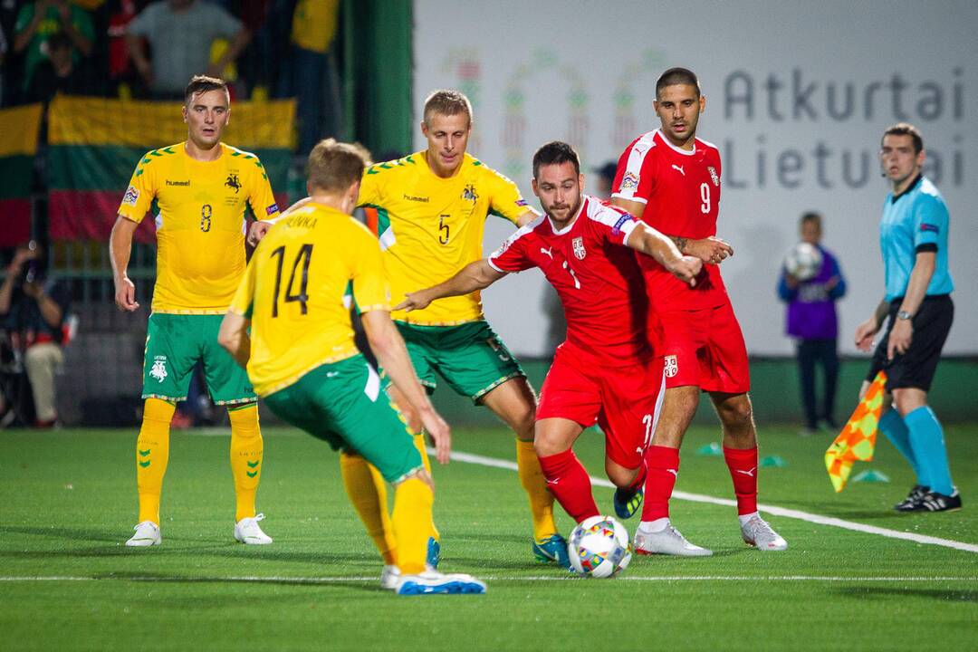 UEFA Tautų lyga: Lietuva - Serbija 0:1