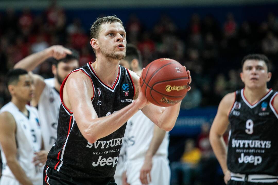 Europos taurė: Vilniaus „Rytas“ –  Belgrado „Partizan“ 61:66