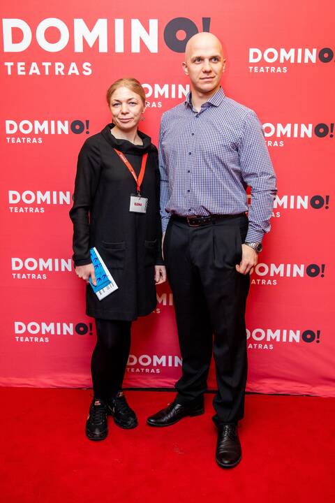 Spektaklio „Testas“ premjera „Domino“ teatre