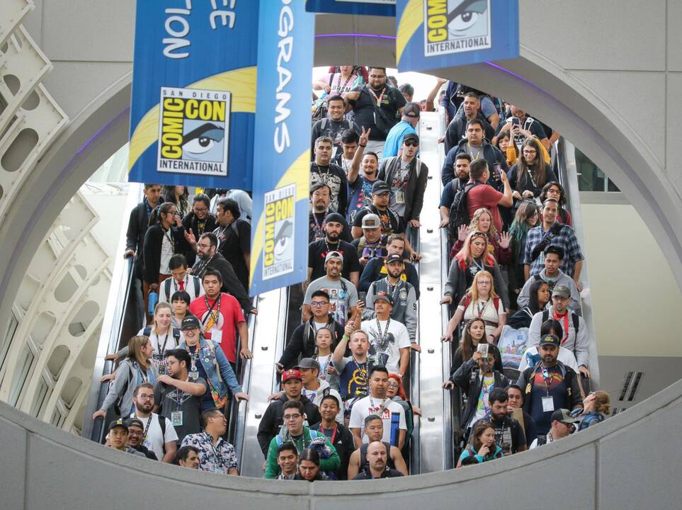 San Diego populiariųjų menų mugės „Comic-Con“ organizatoriai atšaukė renginį