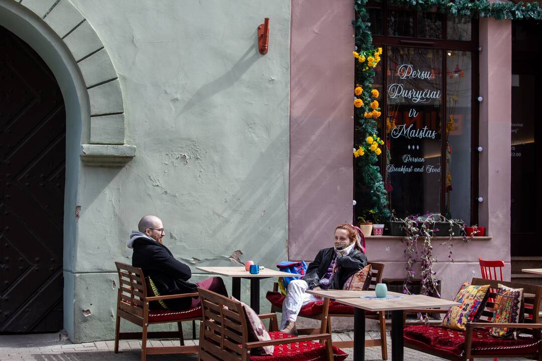 Vilniuje pradeda veikti kavinės