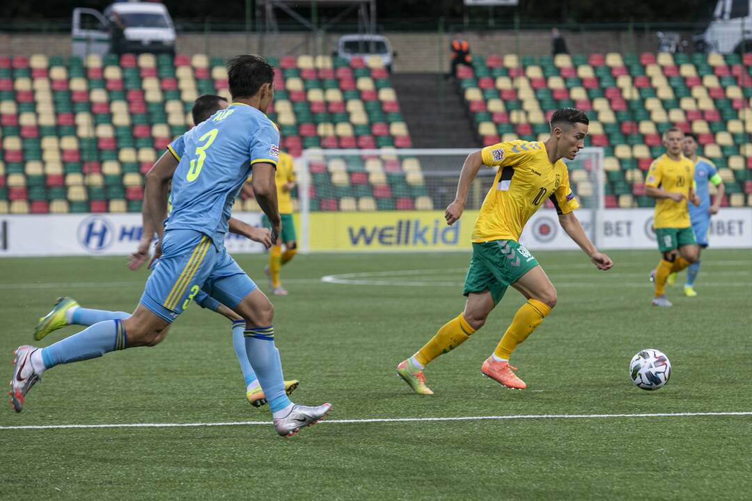 UEFA Tautų lyga: Lietuva – Kazachstanas 0:2