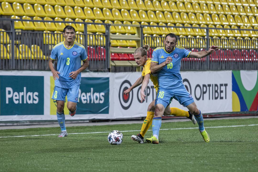 UEFA Tautų lyga: Lietuva – Kazachstanas 0:2