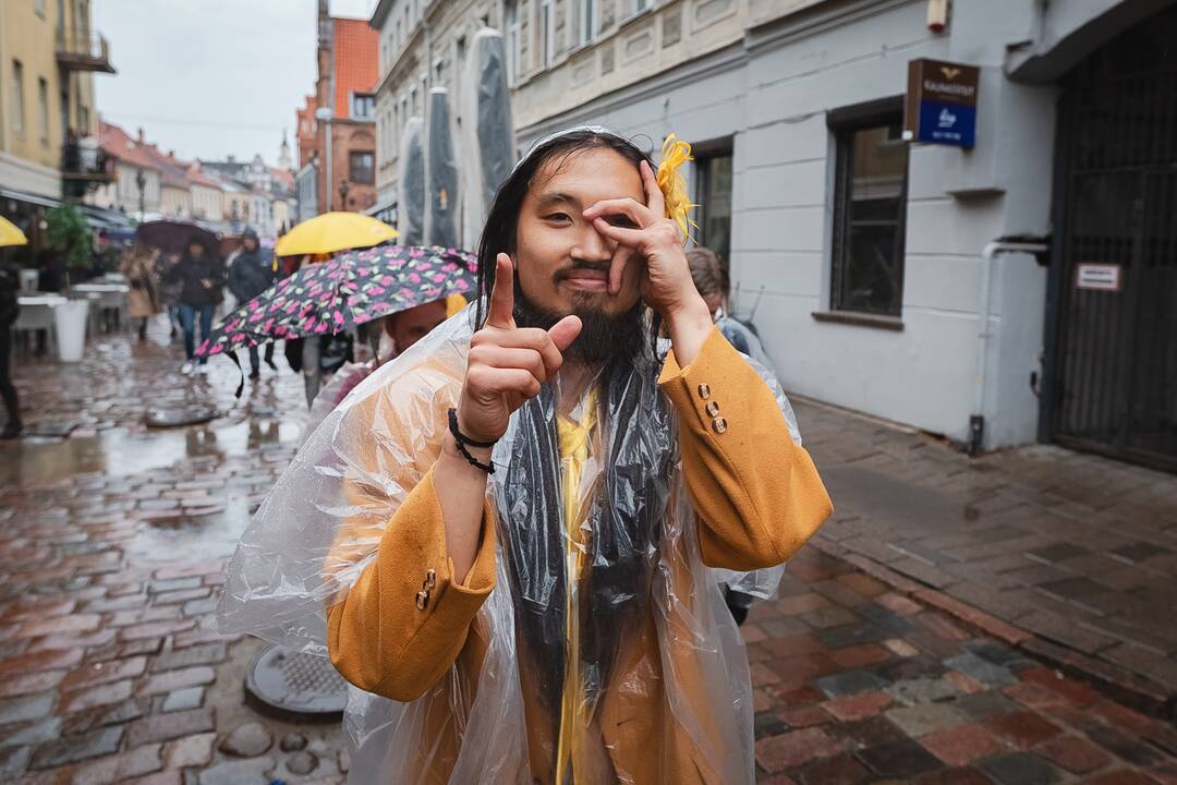  „Auros“ šokėjai neatsispyrė geltonajai bangai