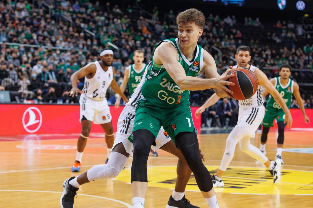 Eurolyga: Kauno „Žalgiris“ – Vilerbano ASVEL