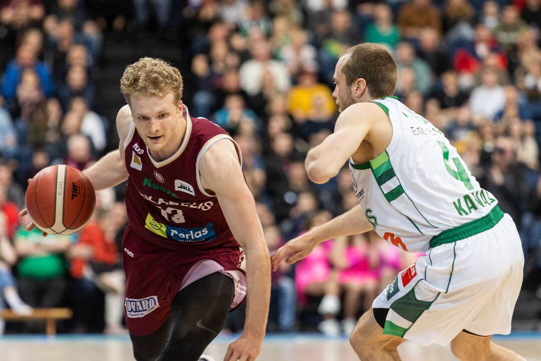 LKL pusfinalis: Panevėžio „Lietkabelis“ – Kauno „Žalgiris“ 79:55