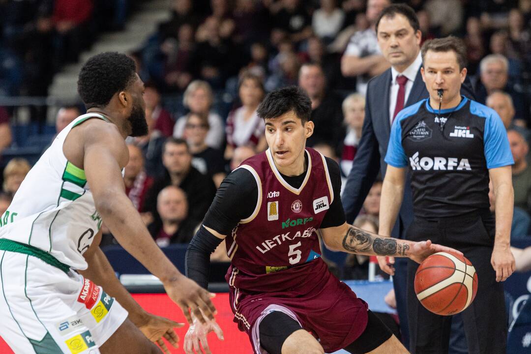 LKL pusfinalis: Panevėžio „Lietkabelis“ – Kauno „Žalgiris“ 79:55