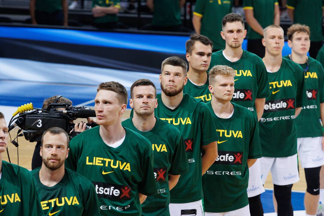 Kontrolinės krepšinio rungtynės: Lietuva – Estija 84:70