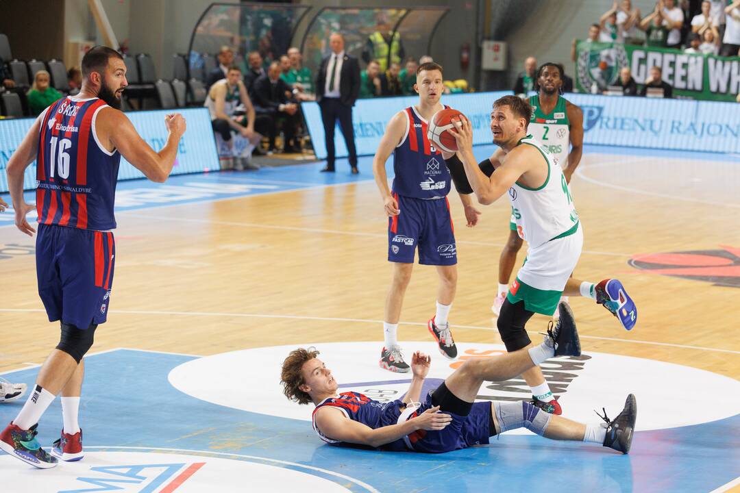 LKL: Prienų „Labas Gas“ – Kauno „Žalgiris“ 66:91
