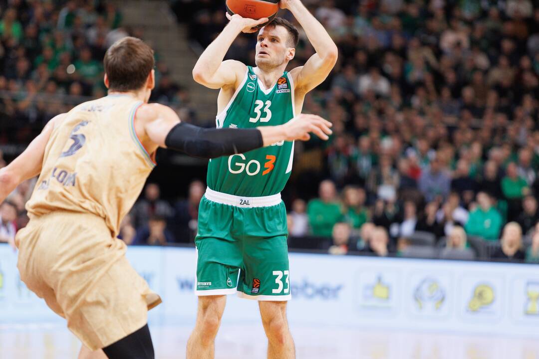 Eurolyga: „Žalgiris“ – „Barcelona“ 73:72