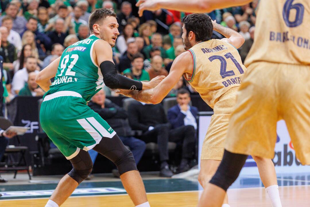 Eurolyga: „Žalgiris“ – „Barcelona“ 73:72