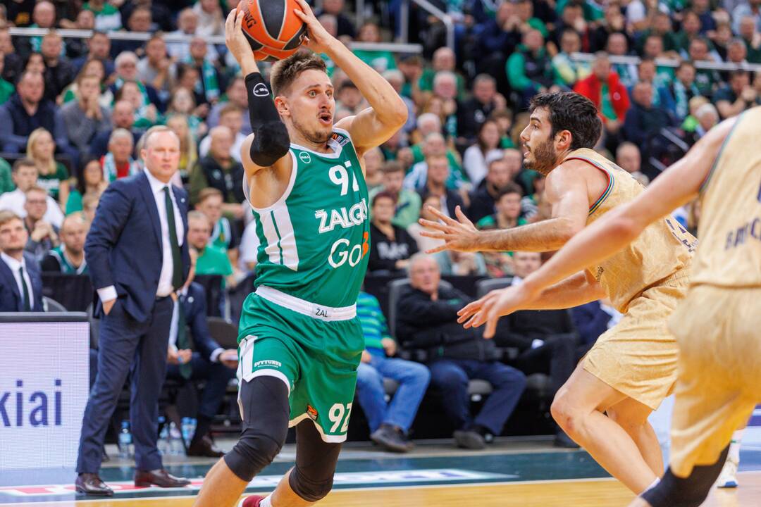 Eurolyga: „Žalgiris“ – „Barcelona“ 73:72