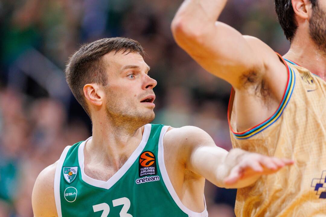 Eurolyga: „Žalgiris“ – „Barcelona“ 73:72