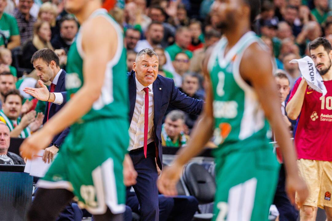 Eurolyga: „Žalgiris“ – „Barcelona“ 73:72