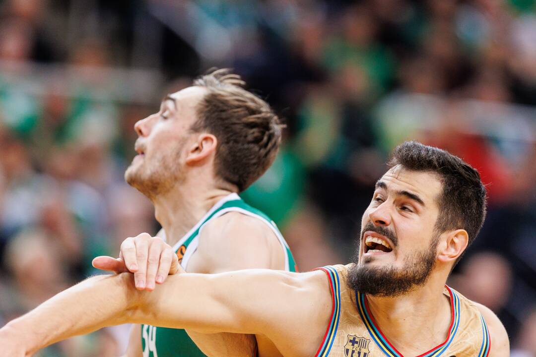 Eurolyga: „Žalgiris“ – „Barcelona“ 73:72