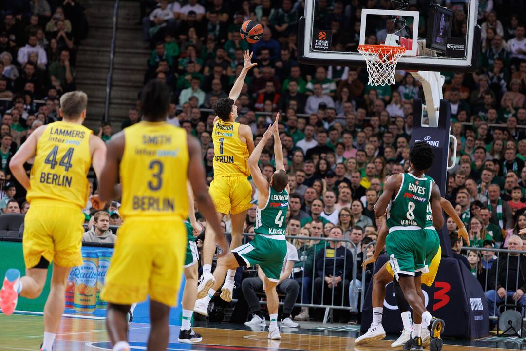 Eurolyga: „Žalgiris“ – ALBA 88:81