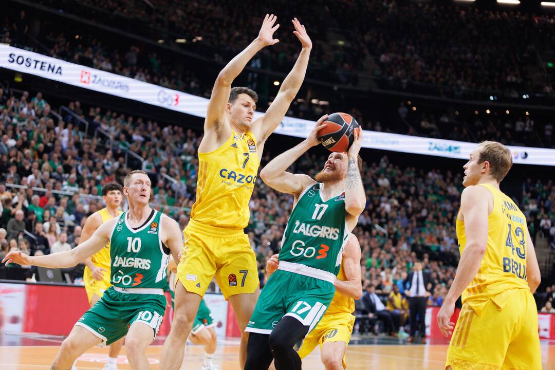 Eurolyga: „Žalgiris“ – ALBA 88:81