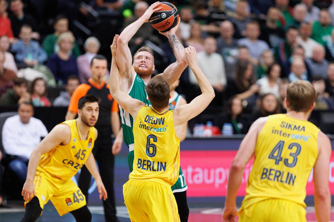 Eurolyga: „Žalgiris“ – ALBA 88:81
