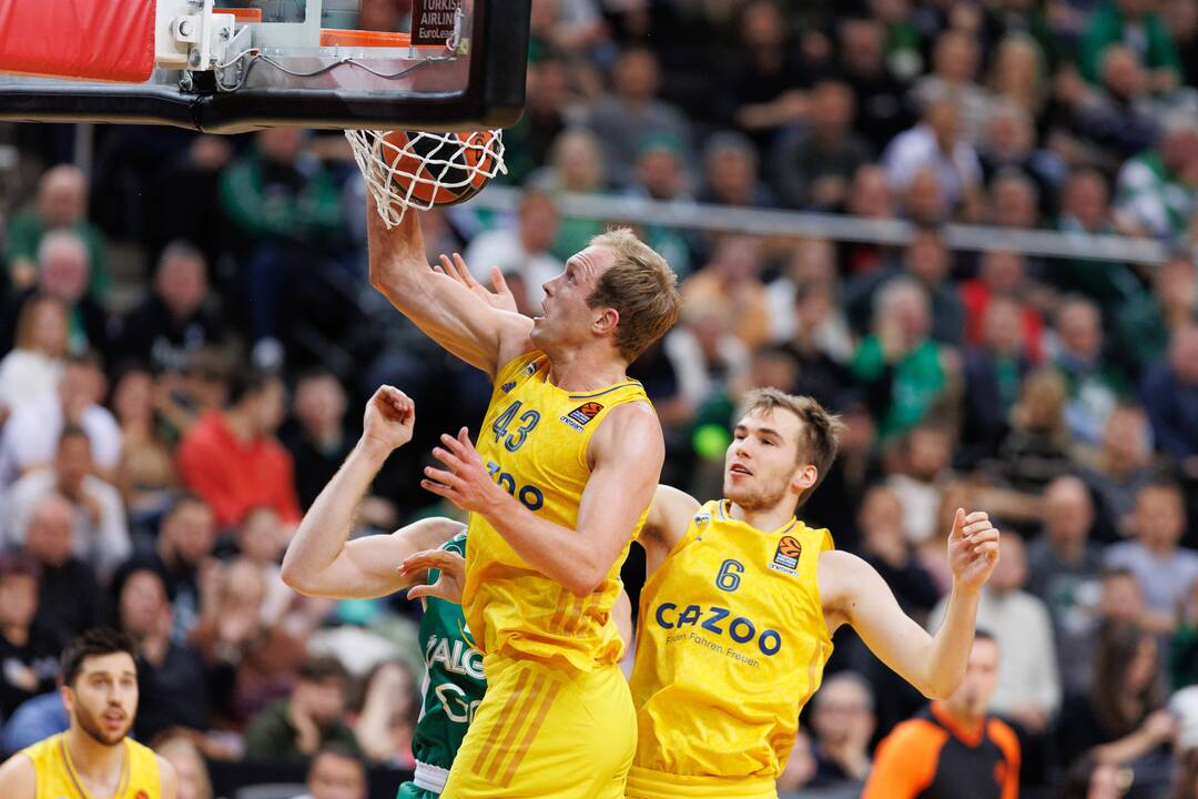 Eurolyga: „Žalgiris“ – ALBA 88:81