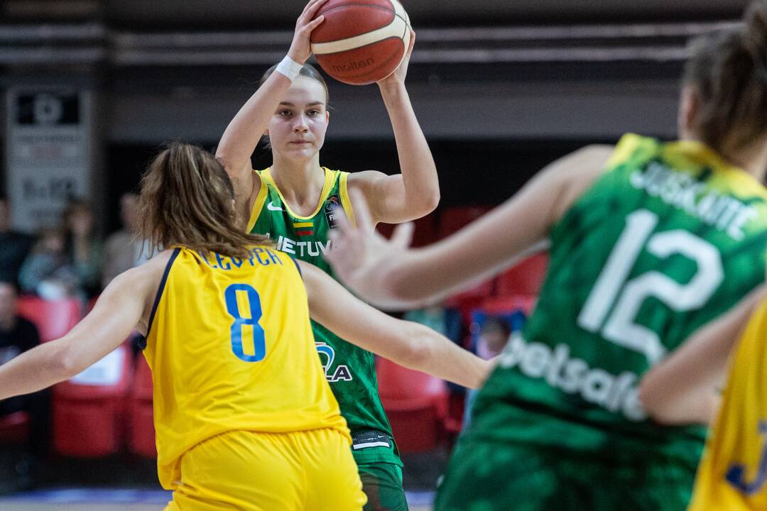 Europos moterų krepšinio čempionato atranka: Lietuva – Ukraina 81:62