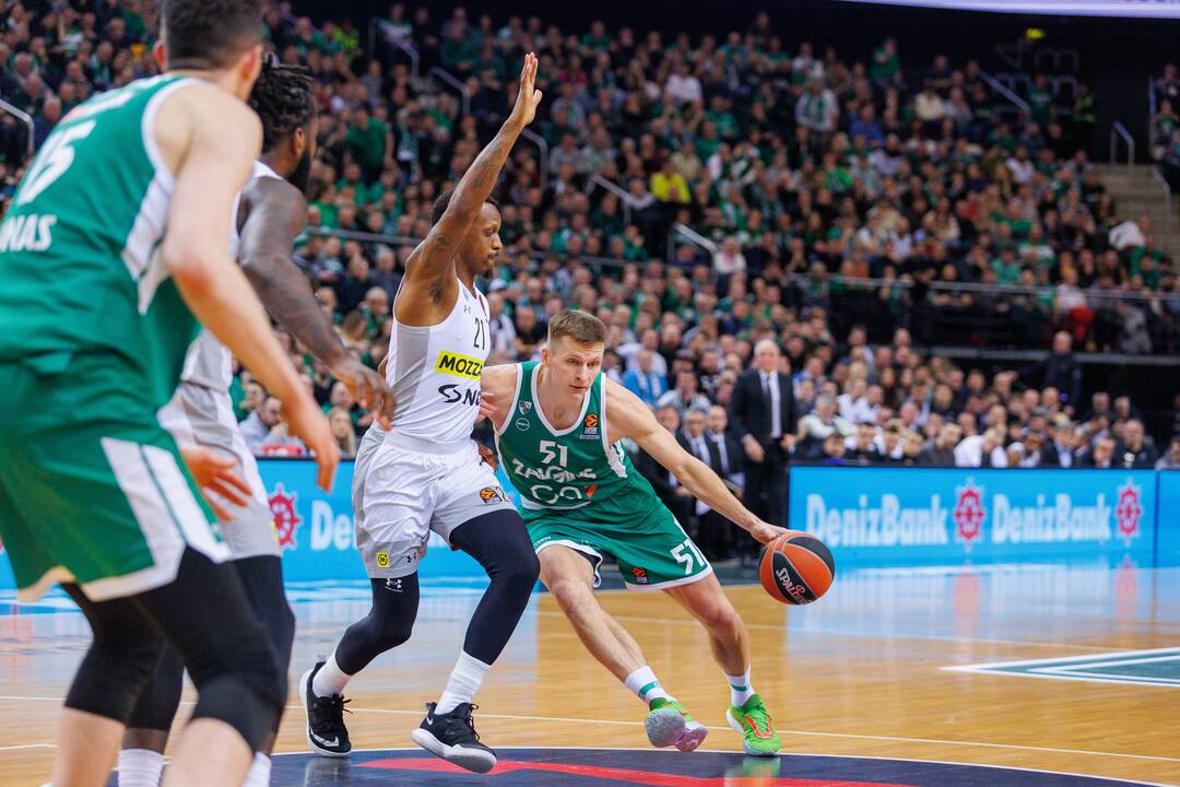 Eurolyga: Kauno „Žalgiris“ – Belgrado „Partizan“ 74:88