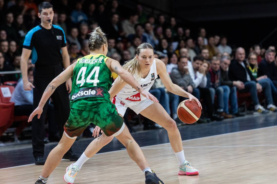 Europos moterų krepšinio čempionato atranka: Lietuva – Prancūzija 75:83