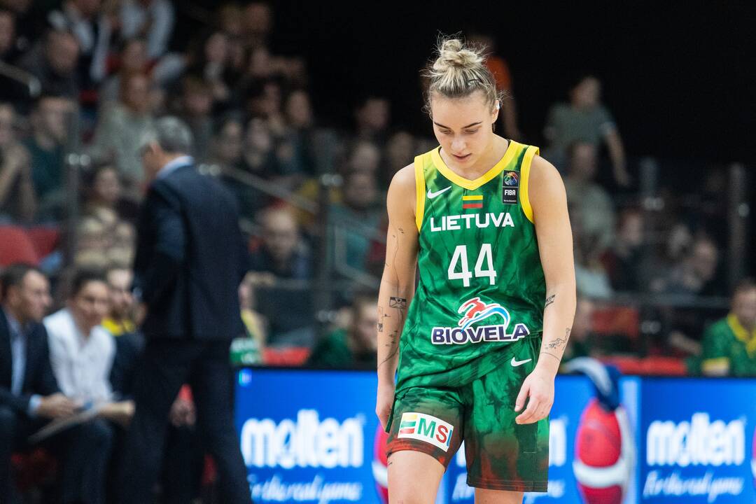 Europos moterų krepšinio čempionato atranka: Lietuva – Prancūzija 75:83
