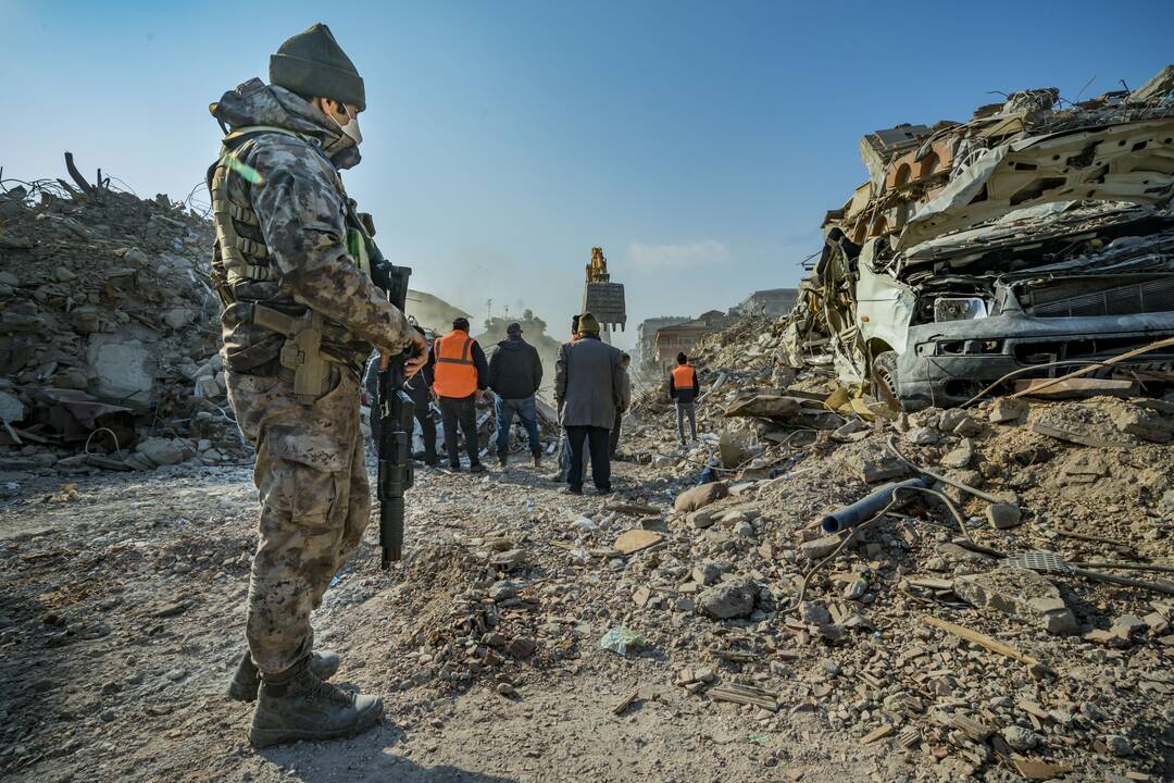 Pietinę Turkijos dalį vėl supurtė žemės drebėjimas 