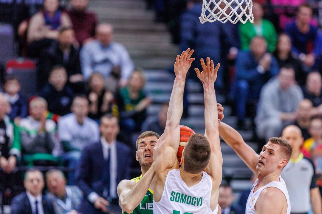 Pasaulio krepšinio čempionato atranka: Lietuva – Vengrija 89:64