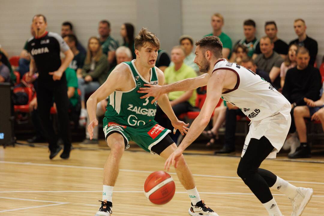 LKL pusfinalis: Kauno „Žalgiris“ – Panevėžio „Lietkabelis“ 69:58