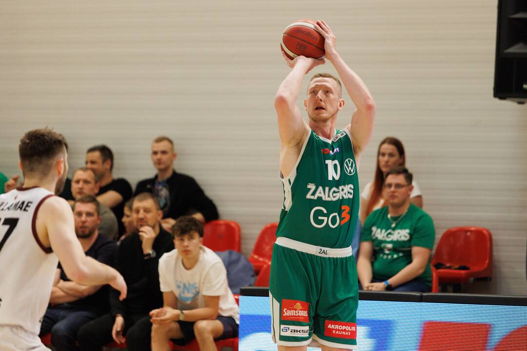 LKL pusfinalis: Kauno „Žalgiris“ – Panevėžio „Lietkabelis“ 69:58