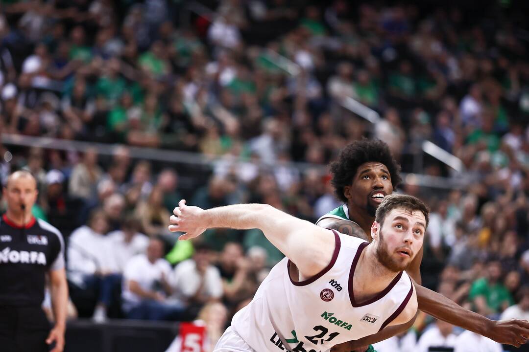 LKL pusfinalis: Kauno „Žalgiris“ – Panevėžio „Lietkabelis“ 66:67